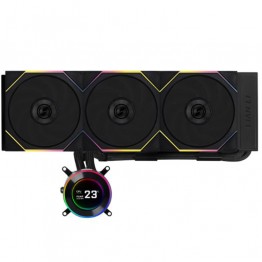 Lian Li Hydroshift II LCD-C 360TL AIO CPU Liquid Cooler - Black